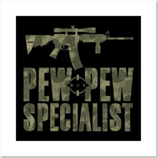 Pew Pew Specialist Airsoft/Paintball Posters and Art